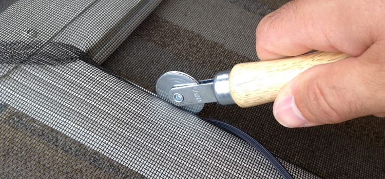 metal screen door repair in Commerce