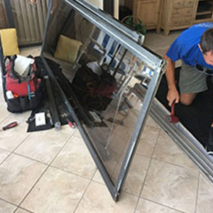 sliding glass door frame repair Commerce